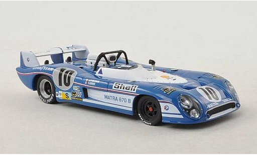 Matra MS670B Base 1/43 IXO No.10 24h Le Mans 1973 coche miniatura