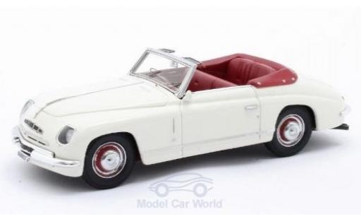 Coche miniatura Alfa Romeo 6C 1/43 Matrix 2500 Ghia Convertible blanco RHD 1947 Alfa Romeo 6C 1/43 Matrix 2500 Ghia Convertible blanco RHD 1947 coche miniatura