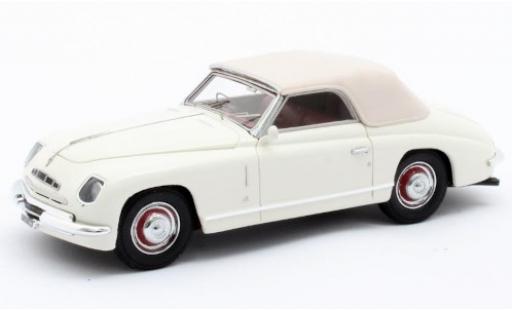 Coche miniatura Alfa Romeo 6C 1/43 Matrix 2500 Ghia Convertible blanco RHD 1947 Verdeck fermé Alfa Romeo 6C 1/43 Matrix 2500 Ghia Convertible blanco RHD 1947 Verdeck fermé coche miniatura