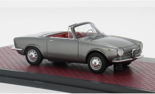 Coche miniatura Alfa Romeo Giulia 1/43 Matrix GT Spider Projootipo grau 1963 1:43 Alfa Romeo Giulia 1/43 Matrix GT Spider Projootipo grau 1963 1:43 coche miniatura