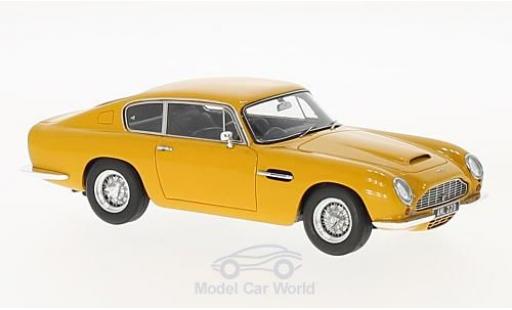 Coche miniatura Aston Martin DB6 1/43 Matrix amarillo RHD 1965 Aston Martin DB6 1/43 Matrix amarillo RHD 1965 coche miniatura