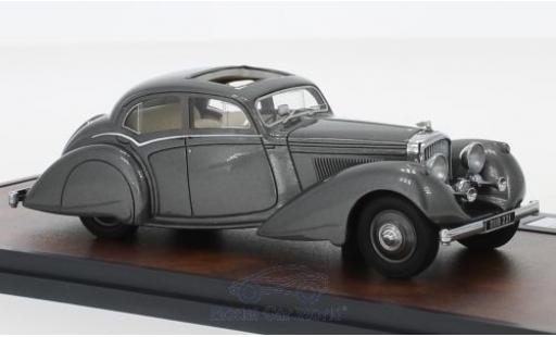 Coche miniatura Bentley 4.5 1/43 Matrix 4.25 Litre Carlton Pillarless Saloon metalico gris RHD 1937 Bentley 4.5 1/43 Matrix 4.25 Litre Carlton Pillarless Saloon metalico gris RHD 1937 coche miniatura