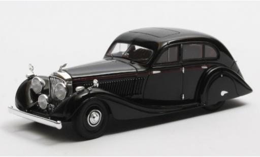 Coche miniatura Bentley 4.5 1/43 Matrix Litre Gurney-Nutting Airflow Saloon negro RHD 1936 #B81GP Bentley 4.5 1/43 Matrix Litre Gurney-Nutting Airflow Saloon negro RHD 1936 #B81GP coche miniatura