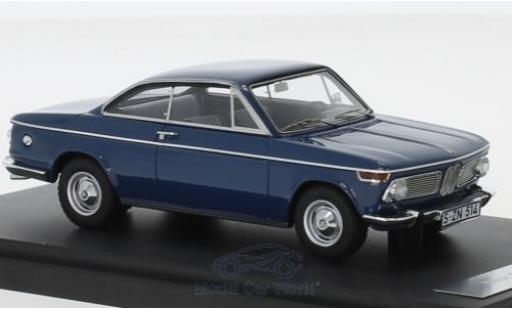 Coche miniatura Bmw 1600 1/43 Matrix -2 Baur Coupe azul 1967 Bmw 1600 1/43 Matrix -2 Baur Coupe azul 1967 coche miniatura