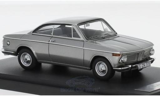 Coche miniatura Bmw 1600 1/43 Matrix -2 Baur Coupe gris 1967 Bmw 1600 1/43 Matrix -2 Baur Coupe gris 1967 coche miniatura