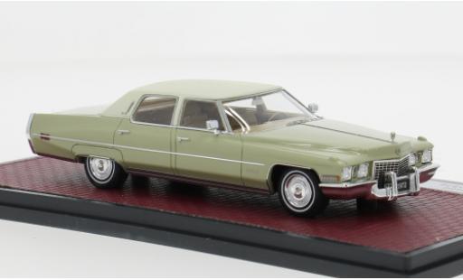 Coche miniatura Cadillac Fleetwood 1/43 Matrix Sixty Brougham beige 1972 1:43 Cadillac Fleetwood 1/43 Matrix Sixty Brougham beige 1972 1:43 coche miniatura