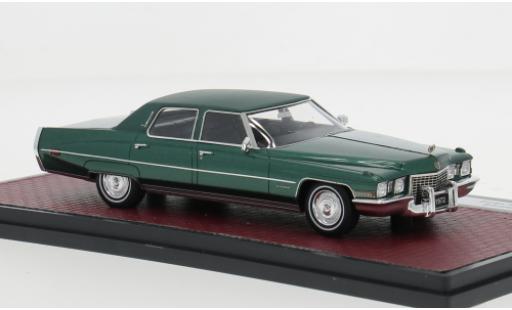 Coche miniatura Cadillac Fleetwood 1/43 Matrix Sixty Brougham grün 1972 1:43 Cadillac Fleetwood 1/43 Matrix Sixty Brougham grün 1972 1:43 coche miniatura