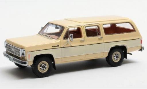 Coche miniatura Chevrolet Suburban 1/43 Matrix K10 beige/beige 1978 Chevrolet Suburban 1/43 Matrix K10 beige/beige 1978 coche miniatura