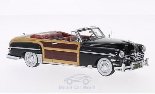 Coche miniatura Chrysler Town & Country 1/43 Matrix Convertible negro/Holzoptik 1949 Chrysler Town & Country 1/43 Matrix Convertible negro/Holzoptik 1949 coche miniatura