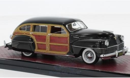 Coche miniatura Chrysler Town & Country 1/43 Matrix Wagon negro/Holzoptik 1942 Chrysler Town & Country 1/43 Matrix Wagon negro/Holzoptik 1942 coche miniatura