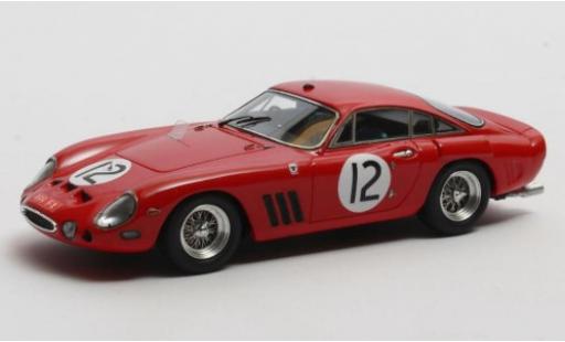 Coche miniatura Ferrari 330 1/43 Matrix LMB No.12 Le Mans 24h Le Mans 1963 Fahrgestellnr. 4725 SA J.Sears/M.Salmon Ferrari 330 1/43 Matrix LMB No.12 Le Mans 24h Le Mans 1963 Fahrgestellnr. 4725 SA J.Sears/M.Salmon coche miniatura