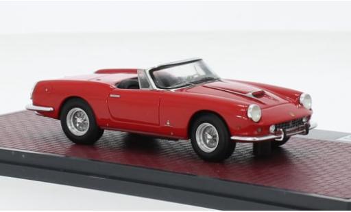 Ferrari 400 1/43 Matrix Superamerica Pininfarina Cabriolet rojo 1960 1:43 coche miniatura