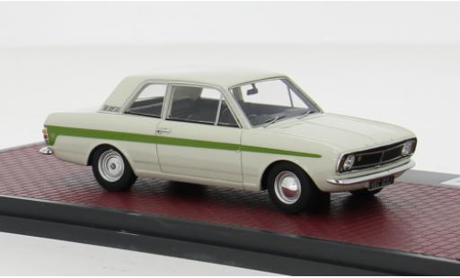 Ford Cortina 1/43 Matrix Lotus MkII weiss/grün 1966 1:43 coche miniatura