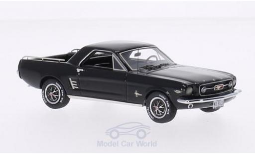 Coche miniatura Ford Mustang 1/43 Matrix Mustero negro 1966 Ford Mustang 1/43 Matrix Mustero negro 1966 coche miniatura