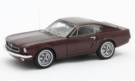 Coche miniatura Ford Mustang 1/43 Matrix Shorty metalico rojo 1964 Ford Mustang 1/43 Matrix Shorty metalico rojo 1964 coche miniatura