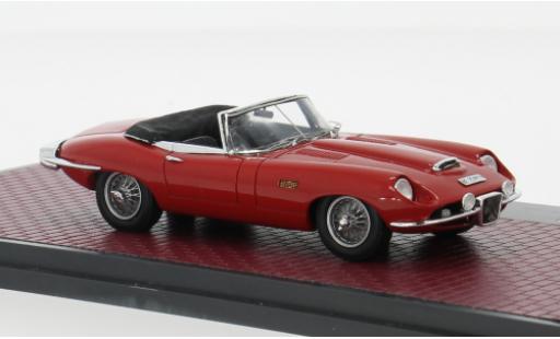 Coche miniatura Jaguar E-Type 1/43 Matrix rojo 1964 1:43 Jaguar E-Type 1/43 Matrix rojo 1964 1:43 coche miniatura