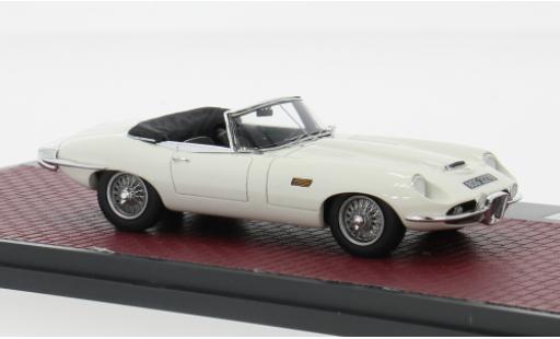 Coche miniatura Jaguar E-Type 1/43 Matrix weiss 1964 1:43 Jaguar E-Type 1/43 Matrix weiss 1964 1:43 coche miniatura