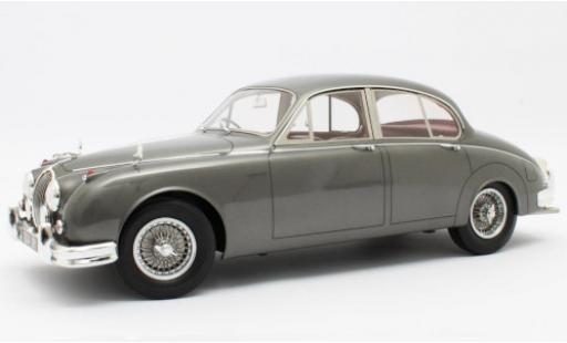 Jaguar MK 1/12 Matrix II metalico gris RHD 1959 coche miniatura