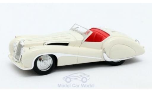 Coche miniatura Jaguar SS 1/43 Matrix 100 blanco 1939 Roadster Vanden Plas Jaguar SS 1/43 Matrix 100 blanco 1939 Roadster Vanden Plas coche miniatura