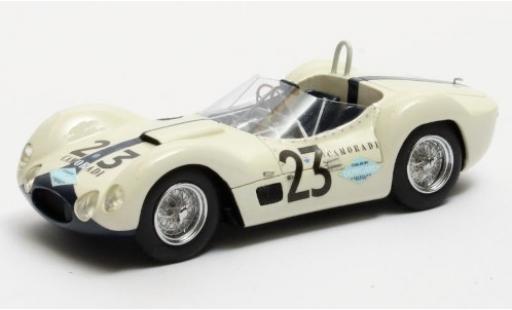 Coche miniatura Maserati Tipo 1/43 Matrix 61 Birdcage RHD No.23 Camoradi USA Racing Team 12h Sebring 1960 S.Moss/D.Gurney Maserati Tipo 1/43 Matrix 61 Birdcage RHD No.23 Camoradi USA Racing Team 12h Sebring 1960 S.Moss/D.Gurney coche miniatura