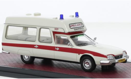Coche miniatura Citroen CX 1/43 Matrix 2000 Visser Ambulance 1977 Citroen CX 1/43 Matrix 2000 Visser Ambulance 1977 coche miniatura