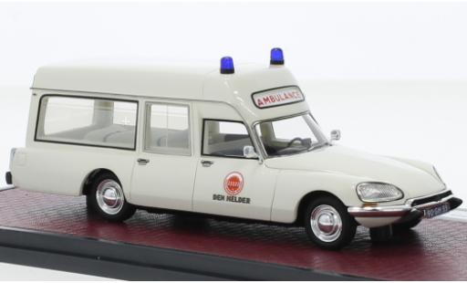 Coche miniatura Citroen DS 1/43 Matrix 20 Visser Ambulance Den Helder 1975 Citroen DS 1/43 Matrix 20 Visser Ambulance Den Helder 1975 coche miniatura