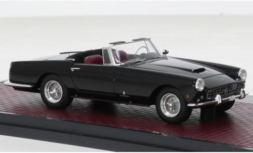 Ferrari 250 1/43 Matrix GT Cabriolet Series II Pininfarina negro 1960 coche miniatura