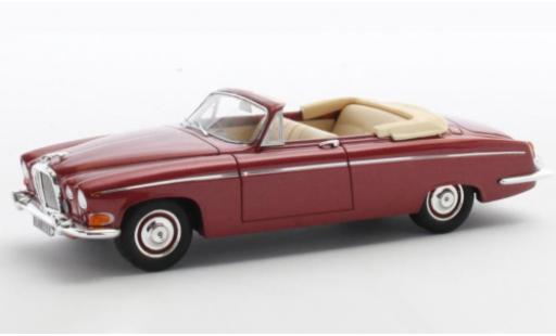 Coche miniatura Jaguar 420 1/43 Matrix G Convertible metallise rojo RHD 1969 Jaguar 420 1/43 Matrix G Convertible metallise rojo RHD 1969 coche miniatura