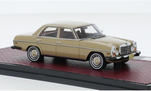 Coche miniatura Mercedes 300 1/43 Matrix D (W115) beige 1974 Mercedes 300 1/43 Matrix D (W115) beige 1974 coche miniatura