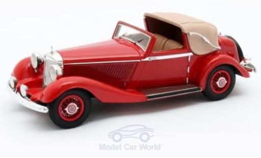 Coche miniatura Mercedes 500 1/43 Matrix K 3-Position DHC Corsica rojo RHD 1935 #123689 Mercedes 500 1/43 Matrix K 3-Position DHC Corsica rojo RHD 1935 #123689 coche miniatura