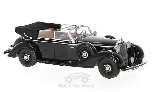 Coche miniatura Mercedes 770 1/43 Matrix Cabriolet D negro 1938 offen Mercedes 770 1/43 Matrix Cabriolet D negro 1938 offen coche miniatura