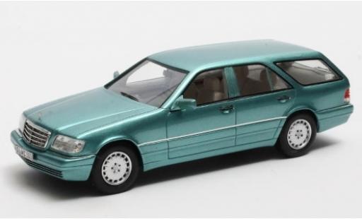 Coche miniatura Mercedes S500 1/43 Matrix T-Modell Binz Cadform (S140) Projootyp metalico türkis 1994 Mercedes S500 1/43 Matrix T-Modell Binz Cadform (S140) Projootyp metalico türkis 1994 coche miniatura