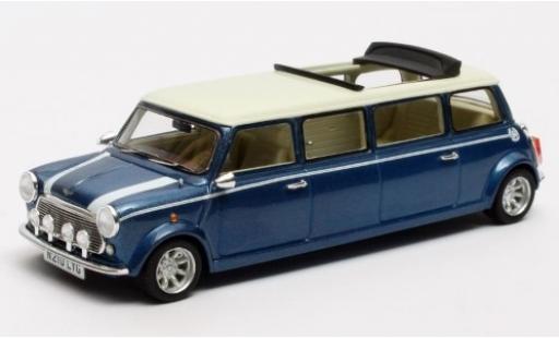 Coche miniatura Mini Cooper 1/43 Matrix Limousine metalico azul/blanco RHD 1995 Mini Cooper 1/43 Matrix Limousine metalico azul/blanco RHD 1995 coche miniatura