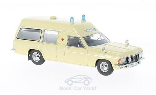 Coche miniatura Opel Admiral 1/43 Matrix B Miesen LWB beige Ambulance 1970 Opel Admiral 1/43 Matrix B Miesen LWB beige Ambulance 1970 coche miniatura