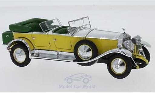 Coche miniatura Rolls Royce Phantom 1/43 Matrix Tourer by Barker #820R amarillo/gris RHD 1929 Rolls Royce Phantom 1/43 Matrix Tourer by Barker #820R amarillo/gris RHD 1929 coche miniatura