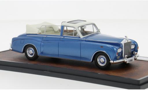 Coche miniatura Rolls Royce Phantom 1/43 Matrix VI Landaulet blau 1973 1:43 Rolls Royce Phantom 1/43 Matrix VI Landaulet blau 1973 1:43 coche miniatura