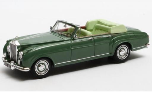 Coche miniatura Rolls Royce Silver Cloud 1/43 Matrix H.J.Mulliner 4-Door Cabriolet verde 1962 LLCB15 Rolls Royce Silver Cloud 1/43 Matrix H.J.Mulliner 4-Door Cabriolet verde 1962 LLCB15 coche miniatura