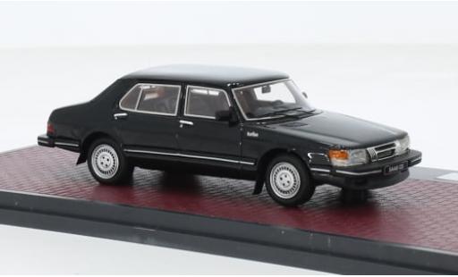 Saab 900 1/43 Matrix CD Turbo schwarz 1981 1:43 coche miniatura