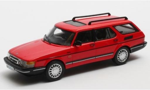 Coche miniatura Saab 900 1/43 Matrix Safari rojo 1990 Saab 900 1/43 Matrix Safari rojo 1990 coche miniatura