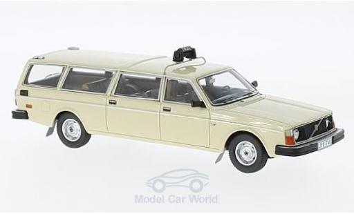 Coche miniatura Volvo 245 1/43 Matrix Transfer beige Taxi Volvo 245 1/43 Matrix Transfer beige Taxi coche miniatura