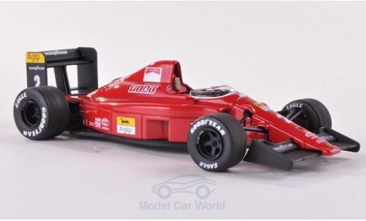 Coche miniatura Ferrari F1 1/43 Hot Wheels Elite -90 (641) No.2 Scuderia Formel 1 GP Brasilien 1990 N.Mansell Ferrari F1 1/43 Hot Wheels Elite -90 (641) No.2 Scuderia Formel 1 GP Brasilien 1990 N.Mansell coche miniatura