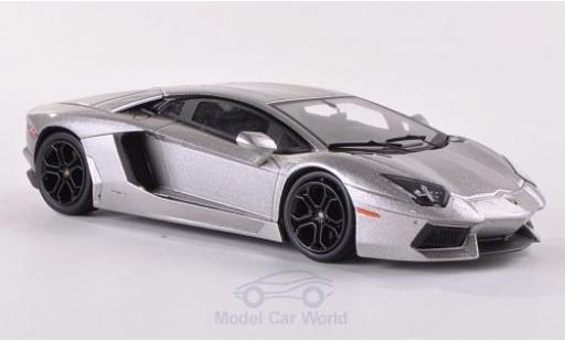 Coche miniatura Lamborghini Aventador LP700-4 1/43 Hot Wheels Elite LP700-4 metalico gris Lamborghini Aventador LP700-4 1/43 Hot Wheels Elite LP700-4 metalico gris coche miniatura
