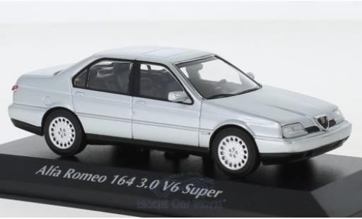 Alfa Romeo 164 1/43 Maxichamps 3.0 V6 Super gris 1992 coche miniatura