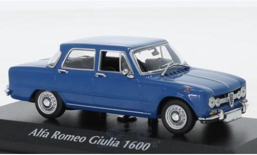 Coche miniatura Alfa Romeo Giulia 1/43 Maxichamps 1600 azul 1970 Alfa Romeo Giulia 1/43 Maxichamps 1600 azul 1970 coche miniatura