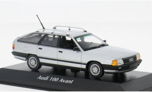Coche miniatura Audi 100 1/43 Maxichamps (C3) Avant silber 1990 1:43 Audi 100 1/43 Maxichamps (C3) Avant silber 1990 1:43 coche miniatura