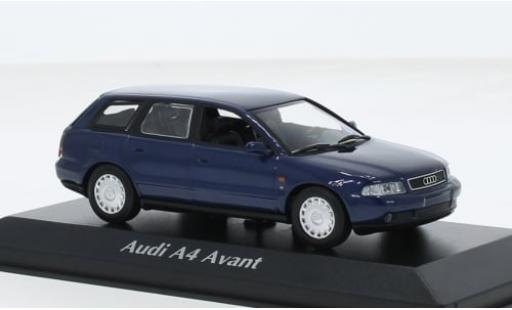 Coche miniatura Audi A4 1/43 Maxichamps Avant blau 1995 1:43 Audi A4 1/43 Maxichamps Avant blau 1995 1:43 coche miniatura