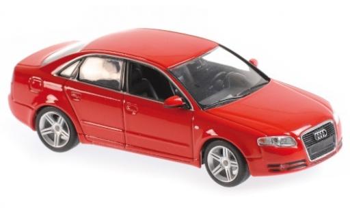 Coche miniatura Audi A4 1/43 Maxichamps rojo 2004 Audi A4 1/43 Maxichamps rojo 2004 coche miniatura