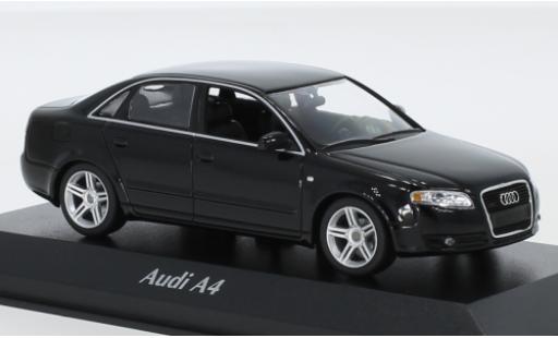 Coche miniatura Audi A4 1/43 Maxichamps negro 2004 Audi A4 1/43 Maxichamps negro 2004 coche miniatura