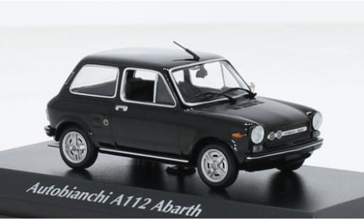 Coche miniatura Autobianchi A112 1/43 Maxichamps Abarth schwarz 1974 1:43 Autobianchi A112 1/43 Maxichamps Abarth schwarz 1974 1:43 coche miniatura