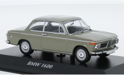 Bmw 1600 1/43 Maxichamps beige 1968 coche miniatura